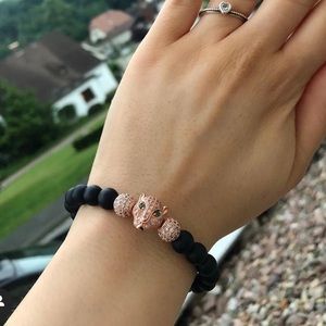 Real stone bracelet